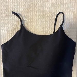 Cropped athletic tank